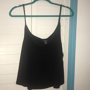 Black tank top